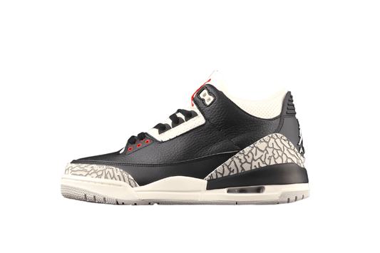 AIR JORDAN 3 DESERT CEMENT BLACK/RUSH ORANGE-FOSSIL STONE-SAIL - Phantom Kicks