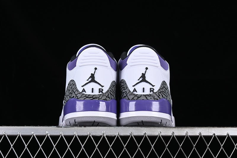 AIR JORDAN 3 PINE GREEN WHITE/BLACK/GREY/PURPLE - Phantom Kicks