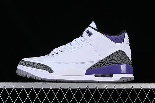AIR JORDAN 3 PINE GREEN WHITE/BLACK/GREY/PURPLE - Phantom Kicks