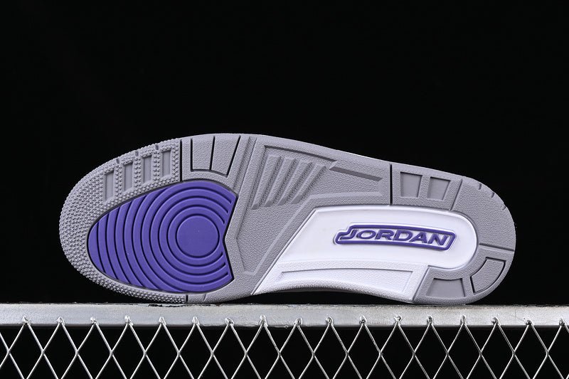 AIR JORDAN 3 PINE GREEN WHITE/BLACK/GREY/PURPLE - Phantom Kicks