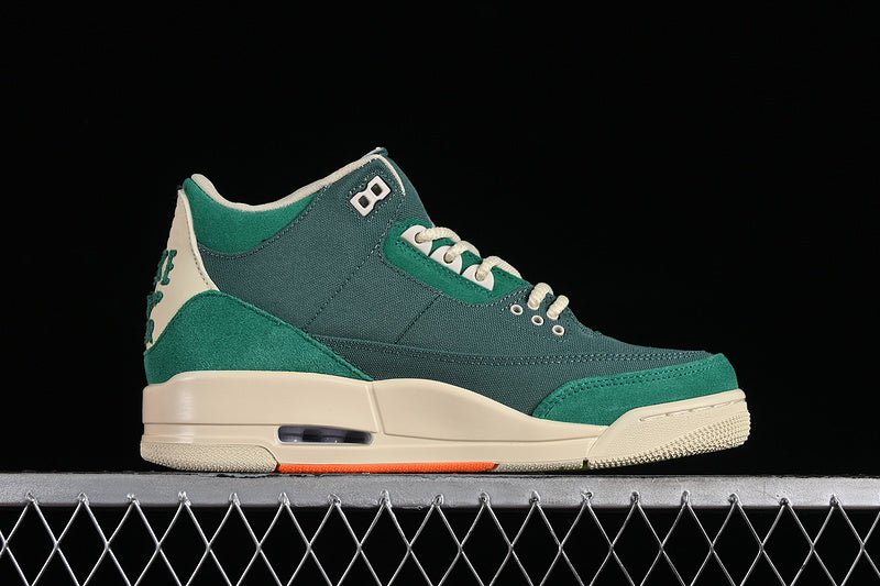 AIR JORDAN 3 RETRO BICOASTAL/BLACK/MALACHITE/FOSSIL - Phantom Kicks