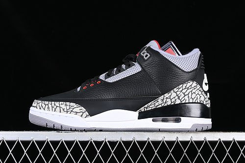 AIR JORDAN 3 RETRO BLACK CEMENT 2018 WHITE/BLACK/GREY - Phantom Kicks