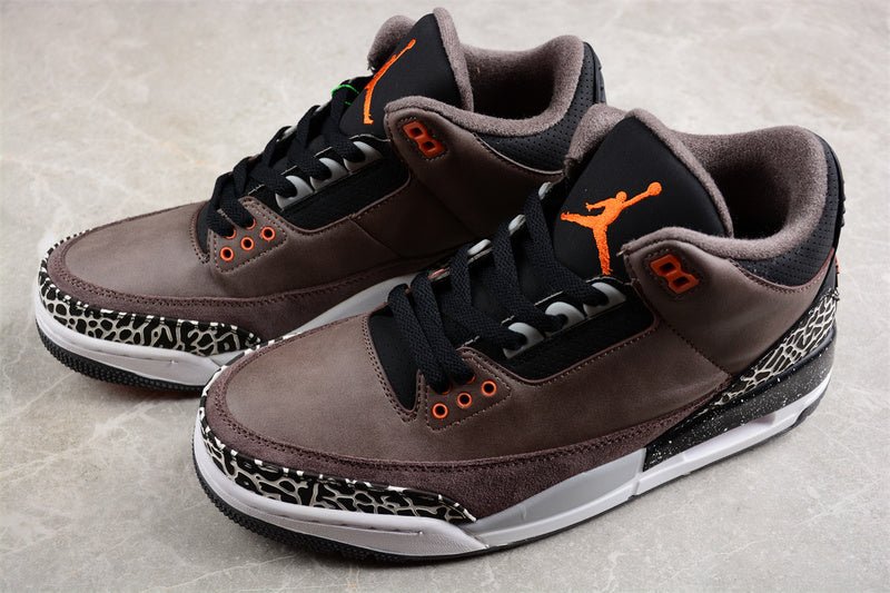 AIR JORDAN 3 RETRO BLACK/ORANGE/BROWN/WHITE - Phantom Kicks