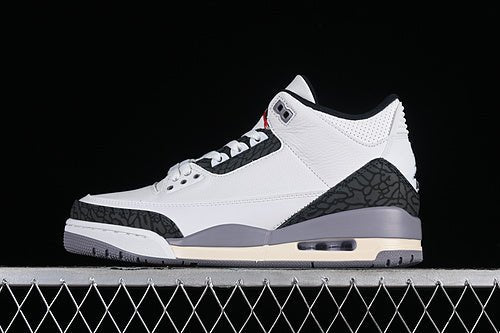 AIR JORDAN 3 RETRO CEMENT GREY WHITE/GREY/BLACK - Phantom Kicks