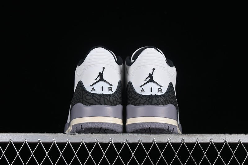 AIR JORDAN 3 RETRO CEMENT GREY WHITE/GREY/BLACK - Phantom Kicks