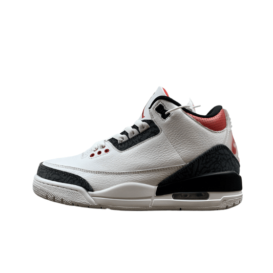 AIR JORDAN 3 RETRO DENIM SE FIRE RED WHITE/FIRE RED/BLACK - Phantom Kicks