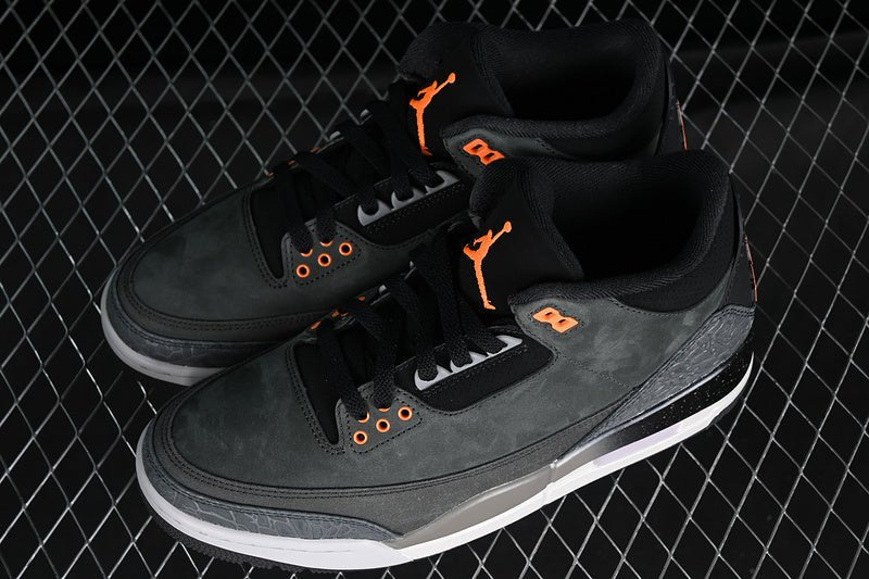 AIR JORDAN 3 RETRO FEAR 2023 NIGHT STADIUM/TOTAL ORANGE/BLACK - Phantom Kicks