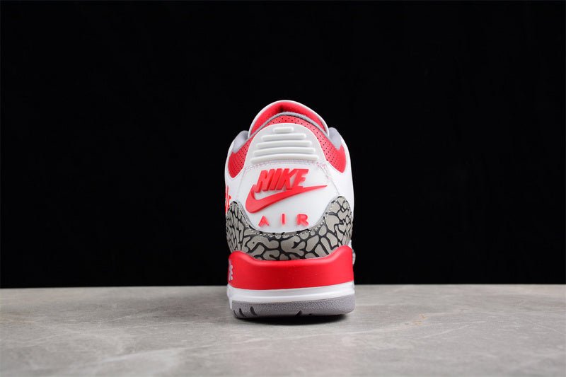 AIR JORDAN 3 RETRO FIRE RED WHITE/BLACK/GREY/RED - Phantom Kicks