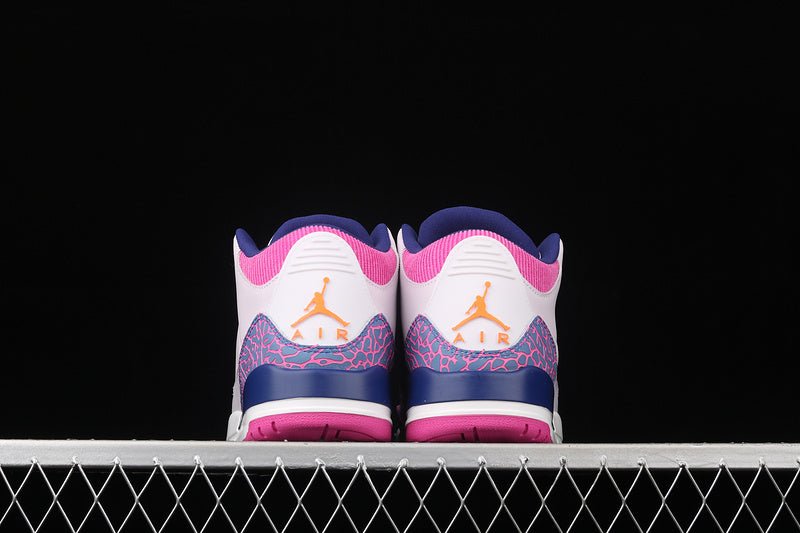 AIR JORDAN 3 RETRO GG BARELY GRAPE/HYPER CRIMSON/FIRE PINK - Phantom Kicks
