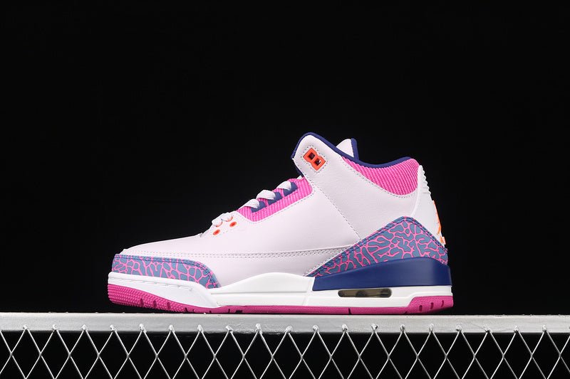 AIR JORDAN 3 RETRO GG BARELY GRAPE/HYPER CRIMSON/FIRE PINK - Phantom Kicks