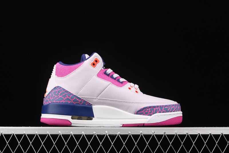 AIR JORDAN 3 RETRO GG BARELY GRAPE/HYPER CRIMSON/FIRE PINK - Phantom Kicks