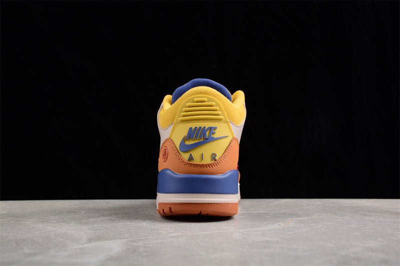 AIR JORDAN 3 RETRO GOKU BROWN/YELLOW/BEIGE/BLUE - Phantom Kicks