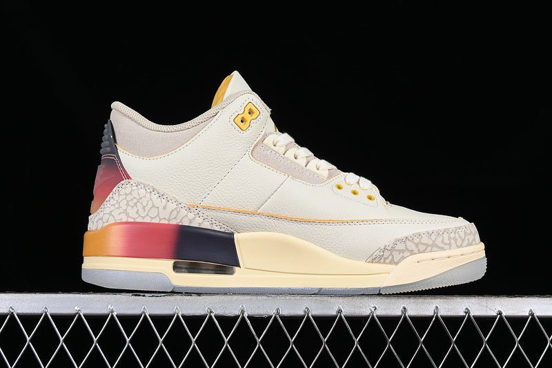 AIR JORDAN 3 RETRO GREY/BLACK/ORANGE/BROWN - Phantom Kicks