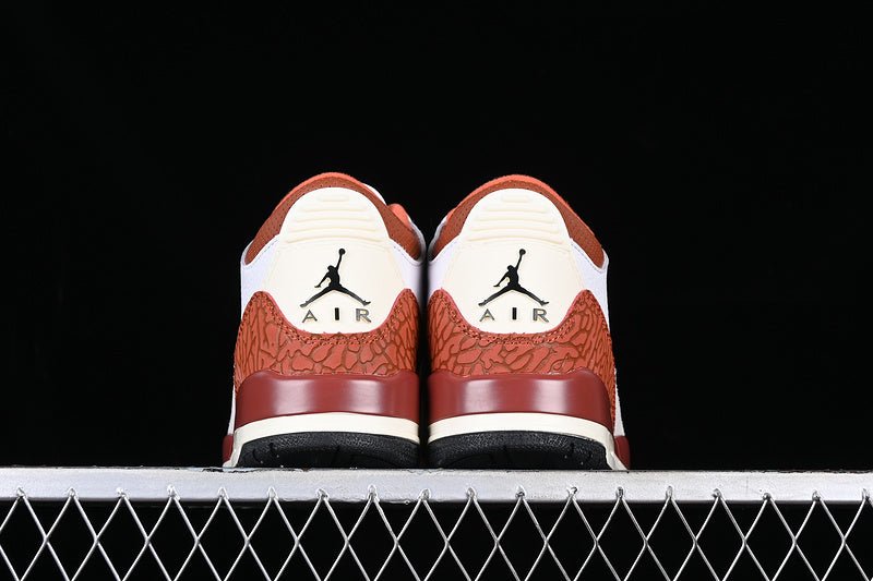 AIR JORDAN 3 RETRO GS MARS STONE WHITE/BLACK/MARS STONE/TEAM ORANGE - Phantom Kicks
