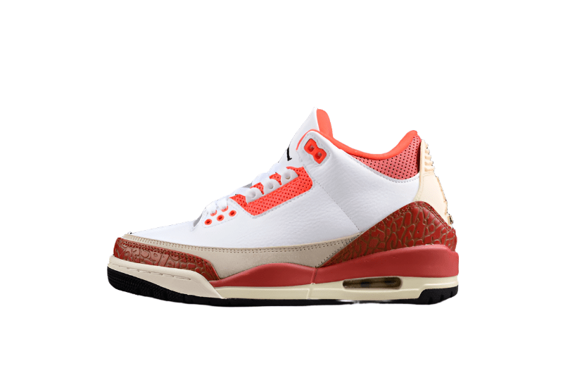 AIR JORDAN 3 RETRO GS WHITE/BLACK/MARS STONE/TEAM ORANGE - Phantom Kicks