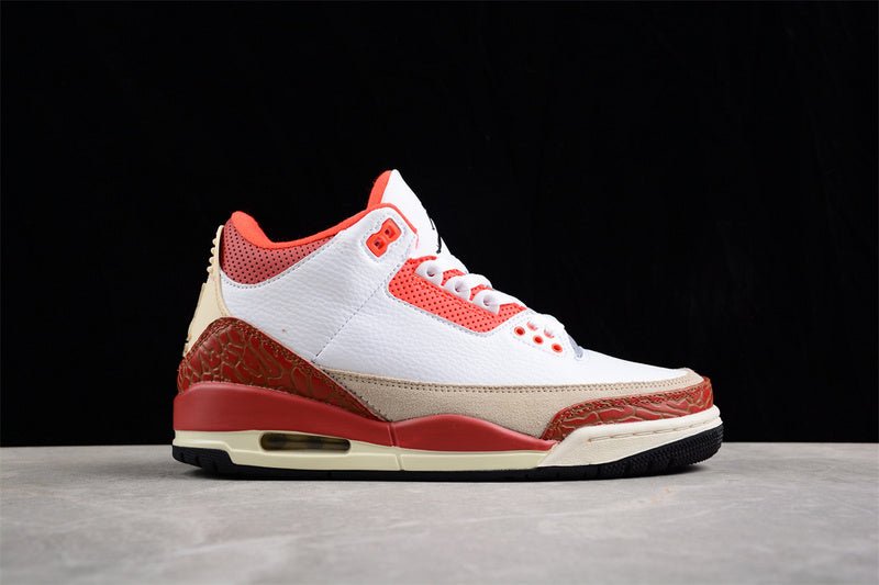 AIR JORDAN 3 RETRO GS WHITE/BLACK/MARS STONE/TEAM ORANGE - Phantom Kicks