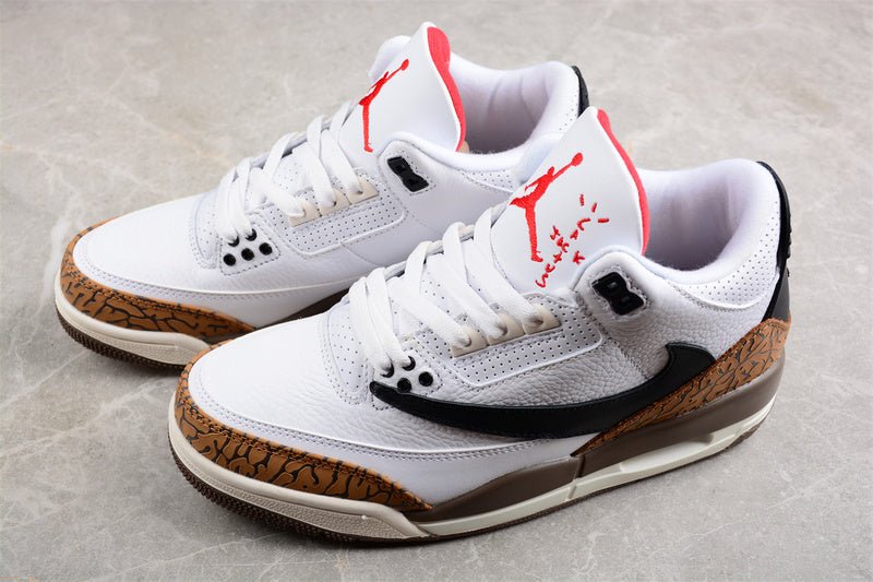 AIR JORDAN 3 RETRO HIGH OG AJ3 WHITE/BROWN/BLACK - Phantom Kicks