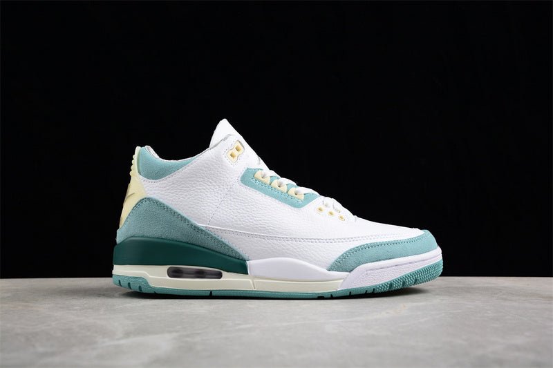 AIR JORDAN 3 RETRO MARS STONE AJ3 BLUE/WHITE - Phantom Kicks