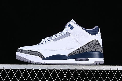 AIR JORDAN 3 RETRO MIDNIGHT NAVY WHITE/BLACK/GREY/BLUE - Phantom Kicks