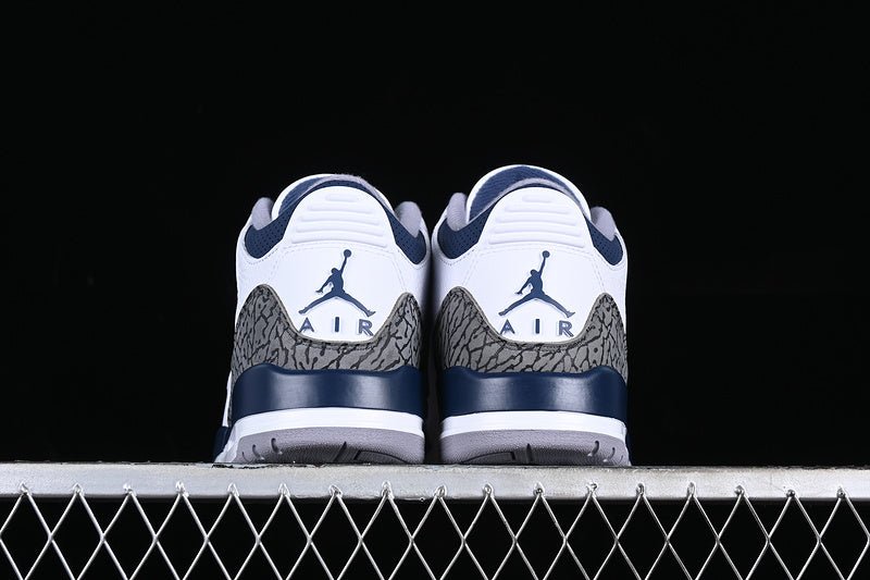 AIR JORDAN 3 RETRO MIDNIGHT NAVY WHITE/BLACK/GREY/BLUE - Phantom Kicks