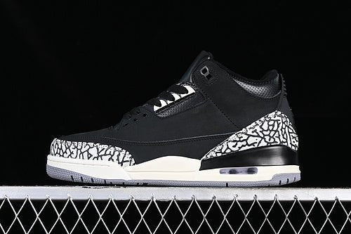 AIR JORDAN 3 RETRO OFF NOIR WHITE/BLACK/GREY - Phantom Kicks