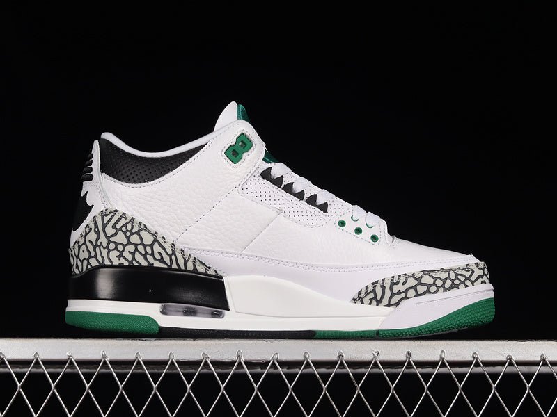 AIR JORDAN 3 RETRO OREGON PIT CREW WHITE/BLACK/GREEN - Phantom Kicks
