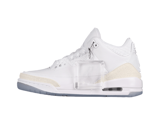 AIR JORDAN 3 RETRO PURE MONEY WHITE/WHITE-WHITE - Phantom Kicks