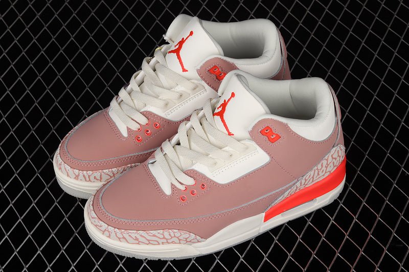 AIR JORDAN 3 RETRO SAIL/RUST PINK/WHITE/CRIMSON - Phantom Kicks
