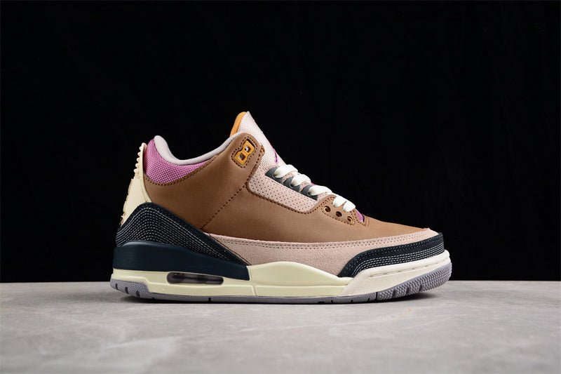 AIR JORDAN 3 RETRO SE ARCHAEO BROWN/DARK SMOKE GREY/FOSSIL STONE - Phantom Kicks