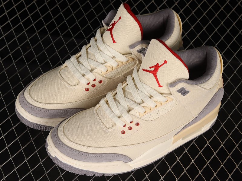 AIR JORDAN 3 RETRO SE MUSLIN/UNIVERSITY RED/CEMENT GREY/SAIL - Phantom Kicks