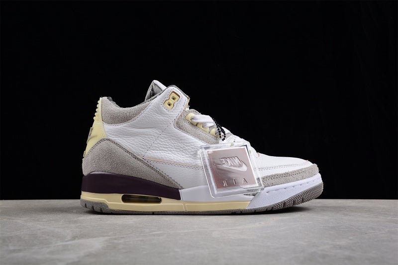 AIR JORDAN 3 RETRO SP RAISED BY WOMEN WHITE/MEDIUM GREY/VIOLET ORE - Phantom Kicks
