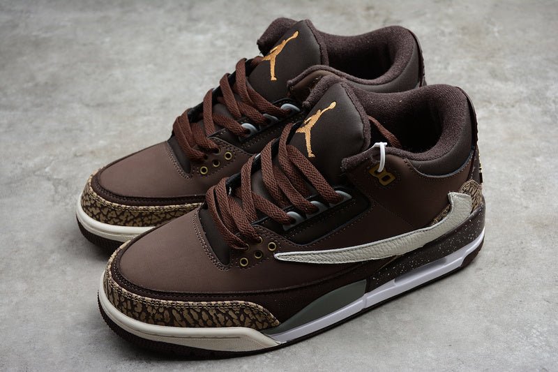 AIR JORDAN 3 RETRO TINKER NRG DARK BROWN/GOLD-BEIGE - Phantom Kicks