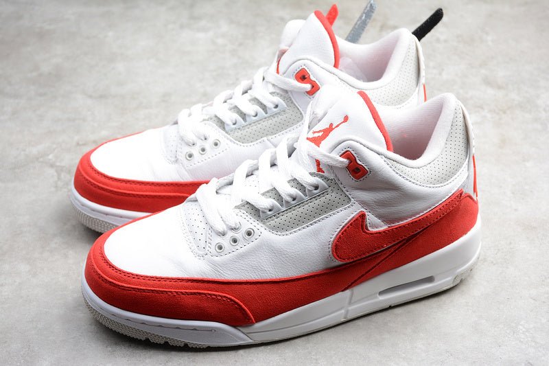 AIR JORDAN 3 RETRO TINKER WHITE/UNIVERSITY RED - Phantom Kicks