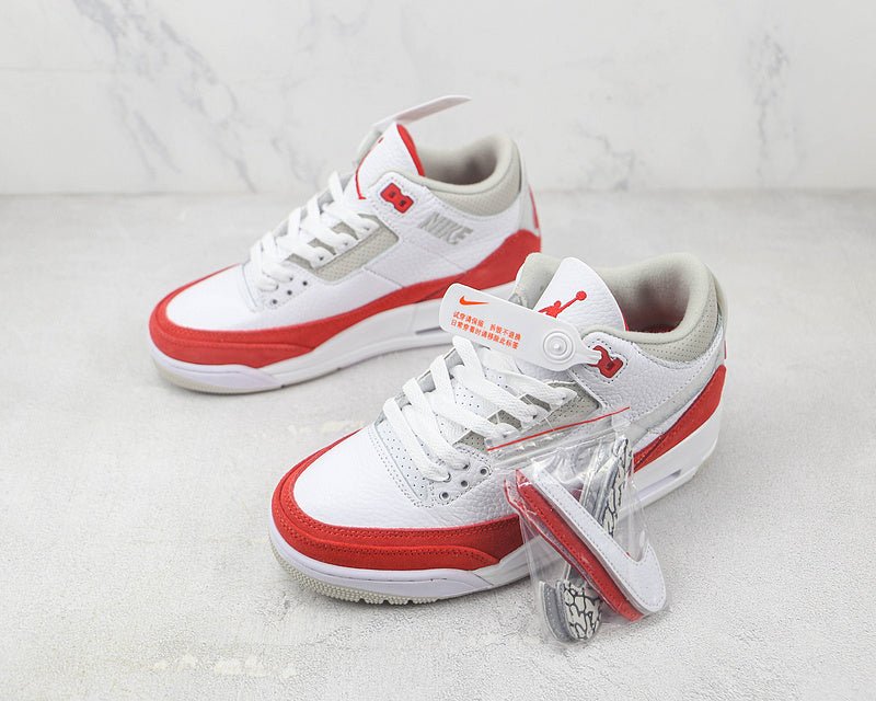 AIR JORDAN 3 RETRO TINKER WHITE/UNIVERSITY RED-NEUTRAL GREY - Phantom Kicks