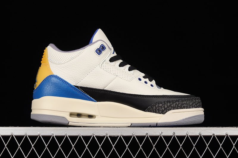 AIR JORDAN 3 RETRO UNC BEIGE/RACER BLUE/YELLOW - Phantom Kicks
