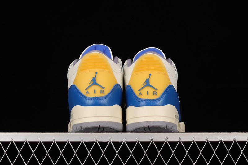 AIR JORDAN 3 RETRO UNC BEIGE/RACER BLUE/YELLOW - Phantom Kicks