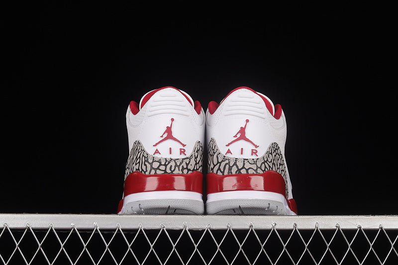 AIR JORDAN 3 RETRO WHITE/LIGHT CURRY/CARDINAL RED/CEMENT GREY - Phantom Kicks