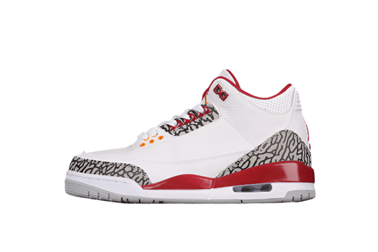 AIR JORDAN 3 RETRO WHITE/LIGHT CURRY/CARDINAL RED/CEMENT GREY - Phantom Kicks