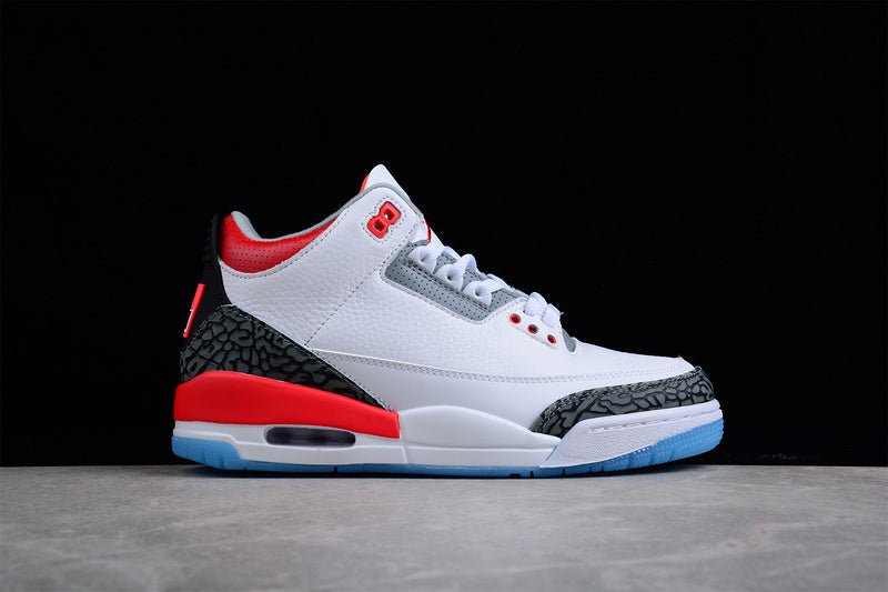AIR JORDAN 3 RETRO WHITE/LIGHT CURRY/CARDINAL RED/CEMENT GREY - Phantom Kicks