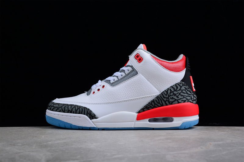 AIR JORDAN 3 RETRO WHITE/LIGHT CURRY/CARDINAL RED/CEMENT GREY - Phantom Kicks
