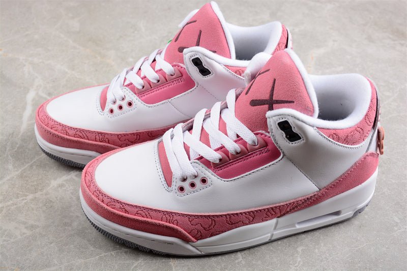 AIR JORDAN 3 RETRO WHITE/PINK - Phantom Kicks