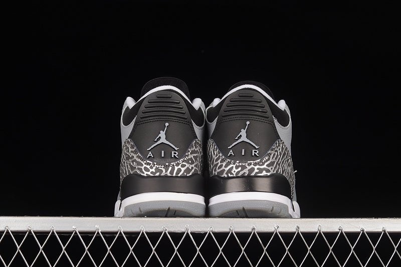 AIR JORDAN 3 RETRO WOLF GREY/BLACK/WHITE - Phantom Kicks