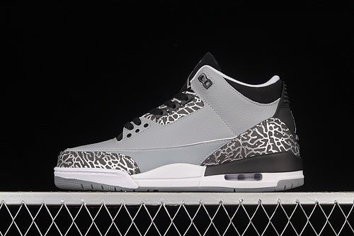 AIR JORDAN 3 RETRO WOLF GREY/BLACK/WHITE - Phantom Kicks