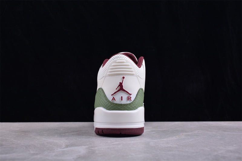 AIR JORDAN 3 RETRO YEAR OF THE DRAGON WHITE/GREEN/RED - Phantom Kicks