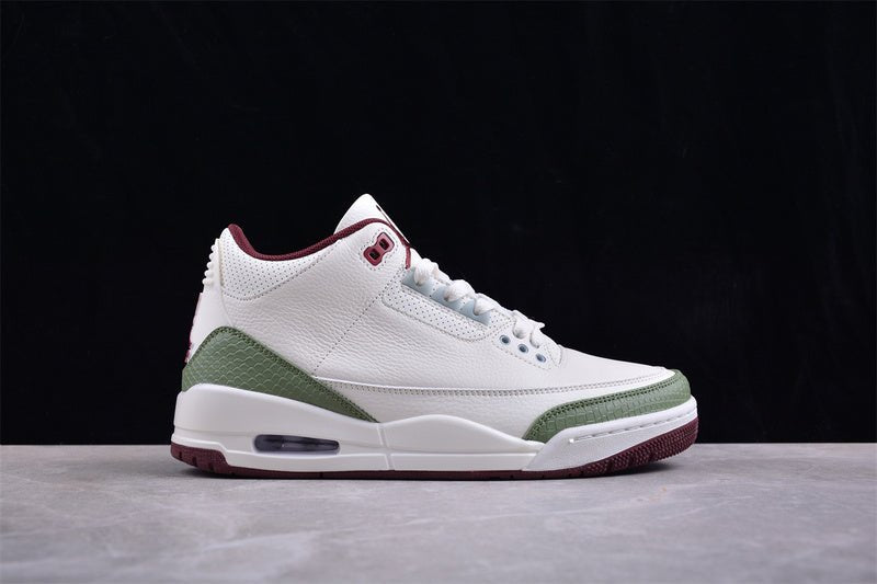 AIR JORDAN 3 RETRO YEAR OF THE DRAGON WHITE/GREEN/RED - Phantom Kicks
