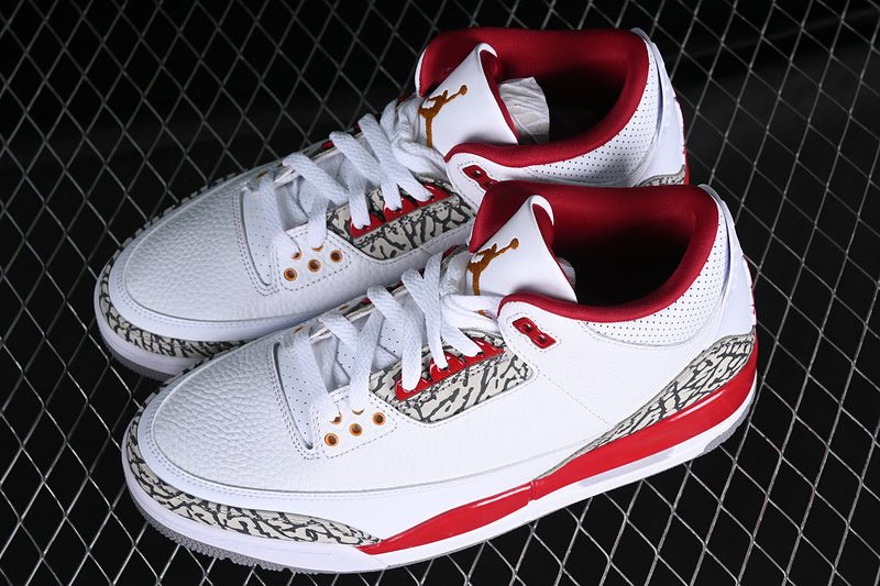 AIR JORDAN 3 SE DENIM WHITE/GREY/RED - Phantom Kicks