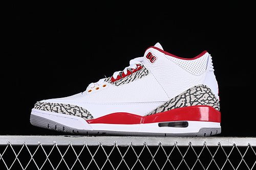 AIR JORDAN 3 SE DENIM WHITE/GREY/RED - Phantom Kicks