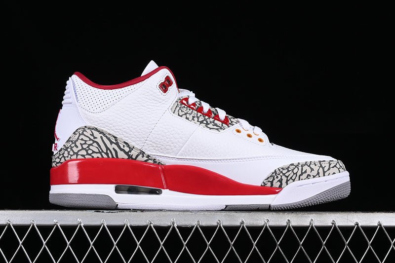 AIR JORDAN 3 SE DENIM WHITE/GREY/RED - Phantom Kicks