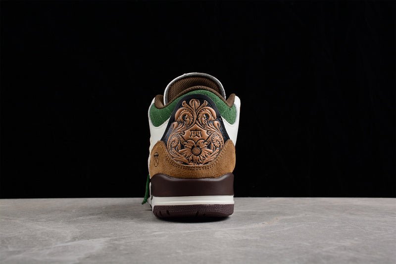 AIR JORDAN 3 SE WHITE/DARK BROWN-GREEN - Phantom Kicks