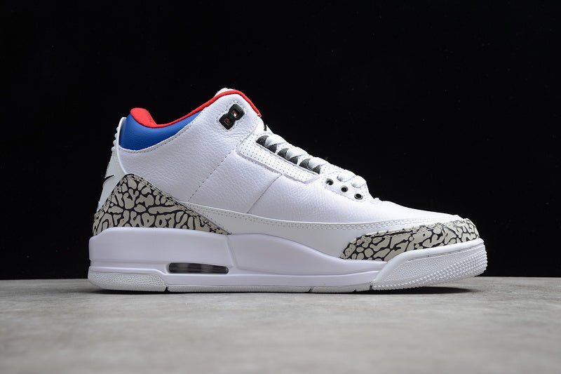 AIR JORDAN 3 SK NRG SEOUL KOREA WHITE/SOAR-ATOM RED - Phantom Kicks